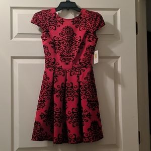 Red Fitted Dress